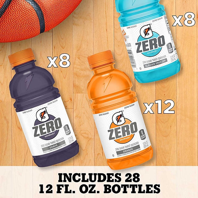 Gatorade Zero Sugar Thirst Quencher, Variety Pack 12 fl. oz., 28 pk. - Image 7