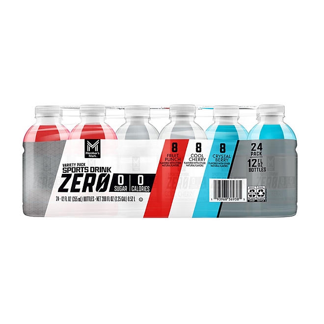 Member's Mark Sports Drink Zero 12 fl. oz., 24 pk. - Image 2