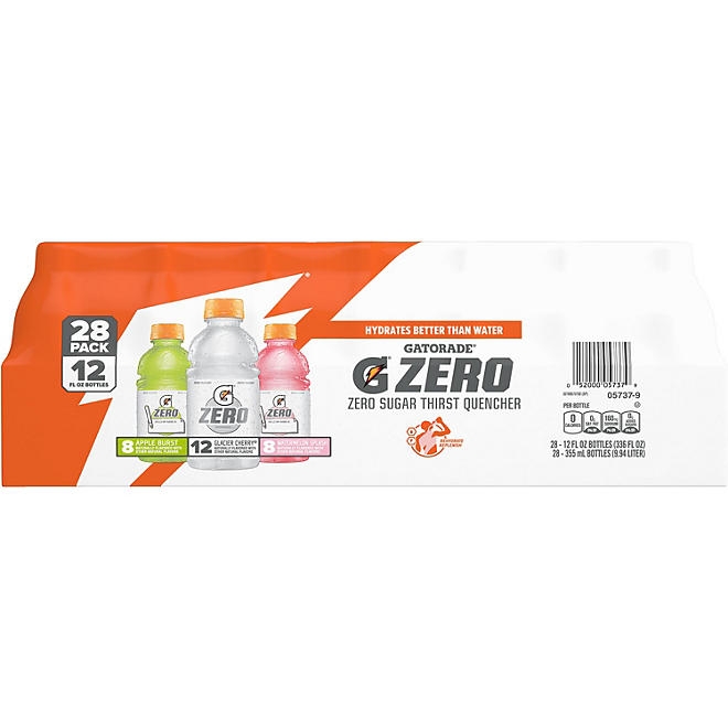 Gatorade G Zero Splash Variety Pack 12 fl. oz., 28 pk. - Image 2