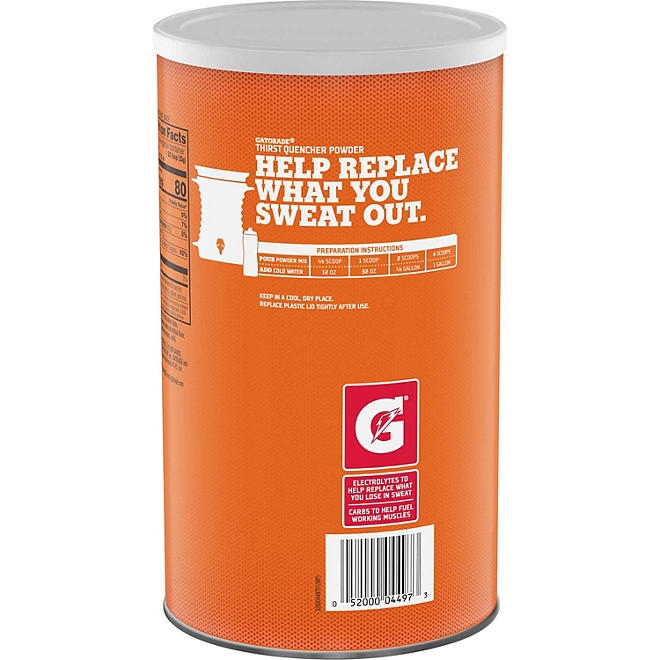 Gatorade Thirst Quencher Powder, Fruit Punch 76.5 oz. - Image 3