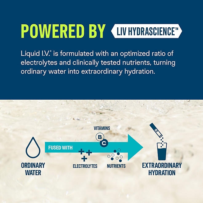 Liquid I.V. Hydration Multiplier Electrolyte Powder, Popsicle Firecracker 0.56 oz., 30 pk. - Image 5