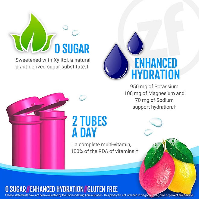 Zipfizz Energy Multi-Vitamin Hydration Drink Mix, Pink Lemonade, 20 ct. - Image 8