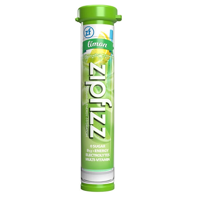 Zipfizz Energy Multi-Vitamin Hydration Drink Mix, Limon, 20 ct. - Image 4
