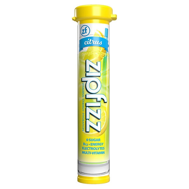 Zipfizz Energy Multi-Vitamin Hydration Drink Mix, Citrus, 20 ct. - Image 4