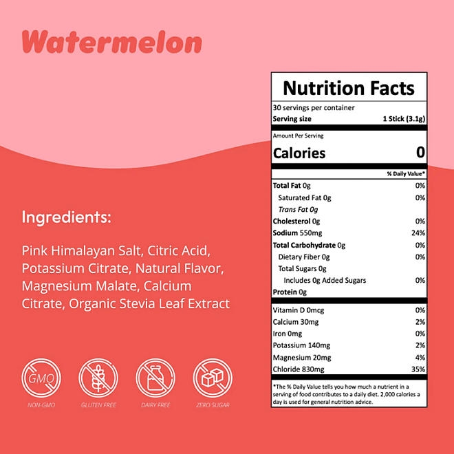 Waterboy Sugar Free Daily Hydration Electrolyte Drink Mix Variety Pack, 30 ct. - Image 3