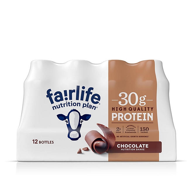 Fairlife Nutrition Plan 30g Protein Shake, Chocolate, 11.5 fl. oz., 12 pk. - Image 2