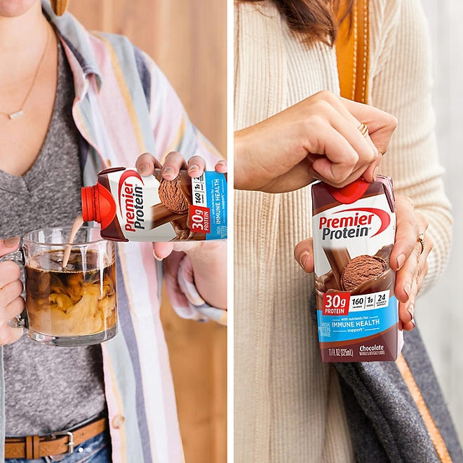 Premier Protein 30g High Protein Shake, Chocolate, 11 fl. oz., 15 pk. - Image 7