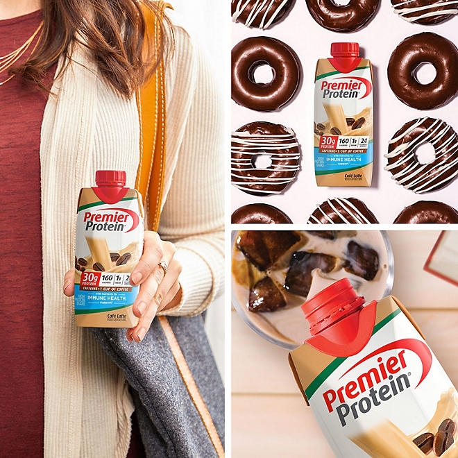 Premier Protein 30g High Protein Shake, Café Latte 11 fl. oz., 15 pk. - Image 7