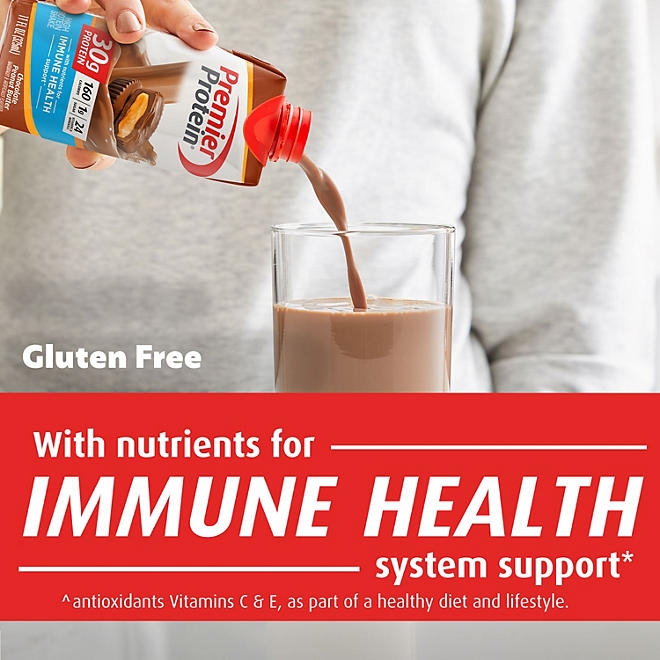 Premier Protein 30g High Protein Shake, Chocolate Peanut Butter, 11 fl. oz., 15 pk. - Image 4