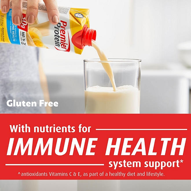 Premier Protein 30g High Protein Shake, Bananas & Cream 11 fl. oz., 15 pk. - Image 3