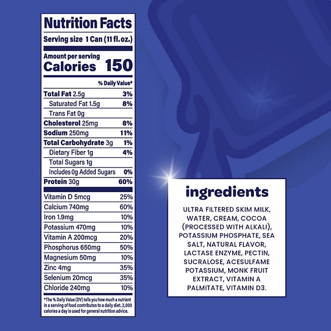 Nurri 30g Protein Chocolate Milk Shake 11 fl. oz., 12 pk. - Image 3