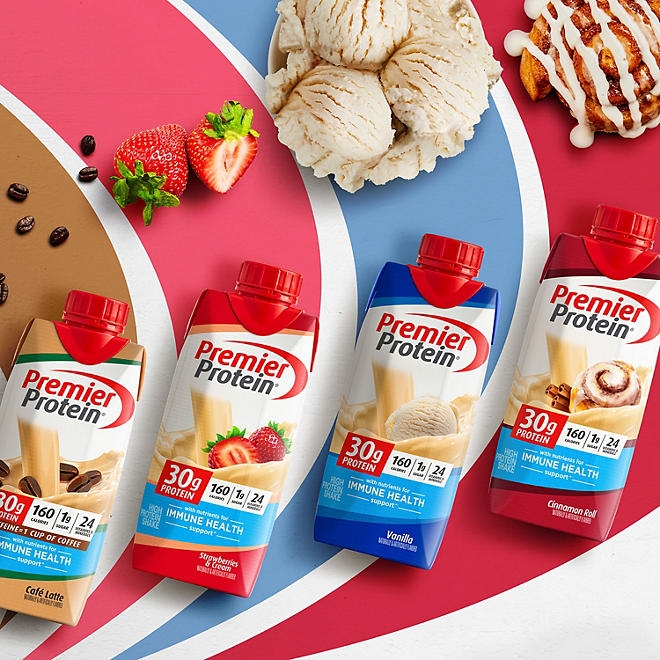 Premier Protein 30g High Protein Shake, Cinnamon Roll 11 fl. oz., 15 pk. - Image 8