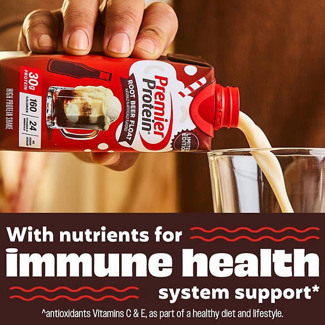 Premier Protein 30g High Protein Shake, Root Beer Float 11 fl. oz., 15 pk. - Image 5