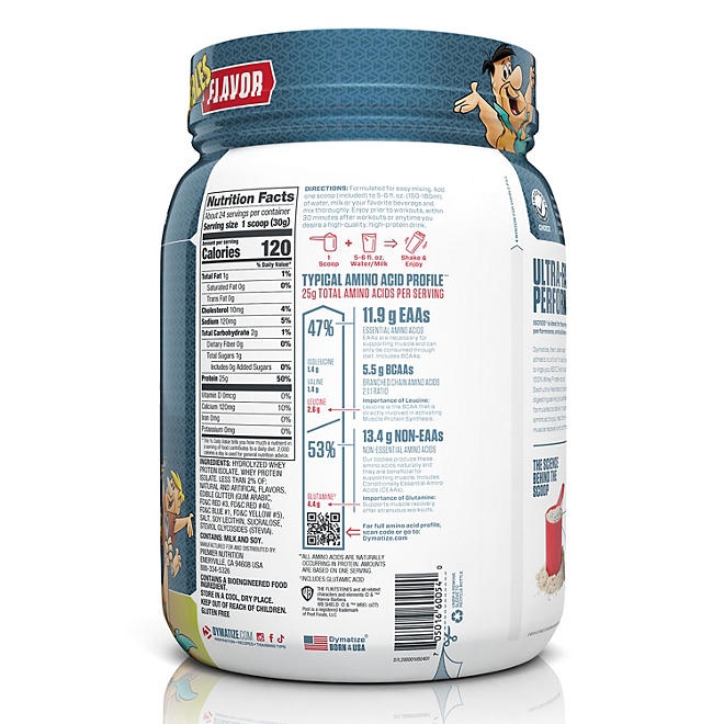 Dymatize ISO100 Hydrolyzed 25g 100% Whey Protein Powder, Fruity Pebbles 1.6 lbs. - Image 4