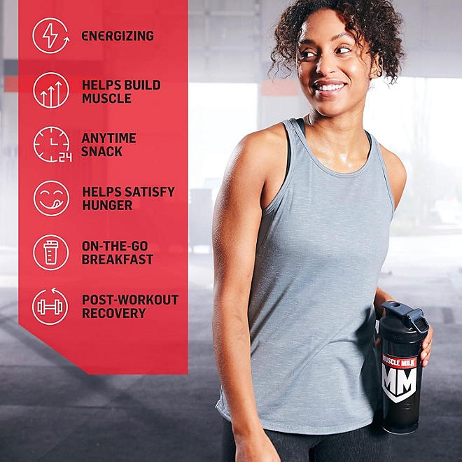 Muscle Milk Genuine 32g Whey Protein Powder, Chocolate 2.47 lbs. - Image 6