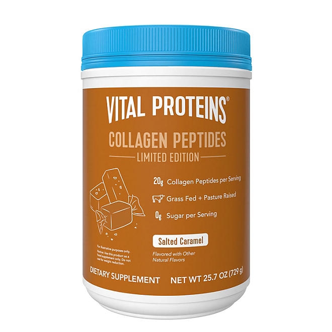 Vital Proteins Collagen Peptides Powder, Salted Caramel, 1.6 lbs. - Image 2