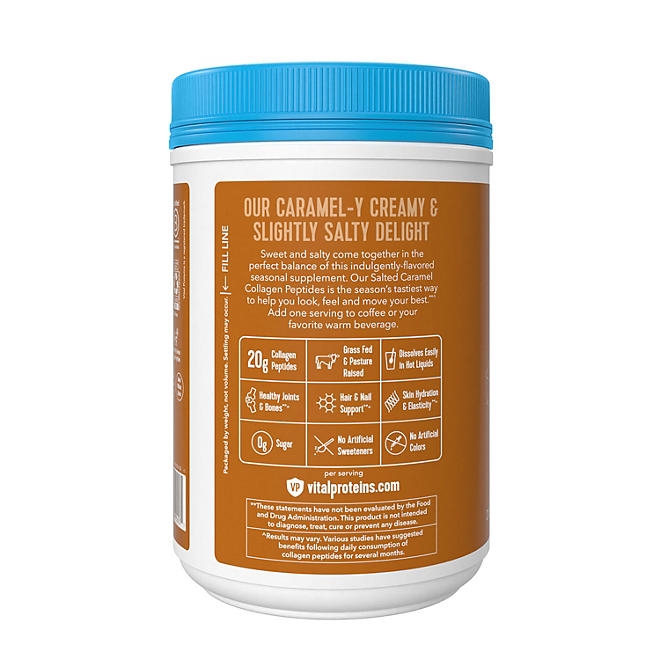 Vital Proteins Collagen Peptides Powder, Salted Caramel, 1.6 lbs. - Image 9