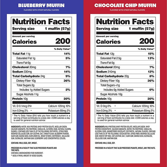 Quest Bake Shop 10g Protein Muffins, Variety Pack, 10 ct. - Image 3