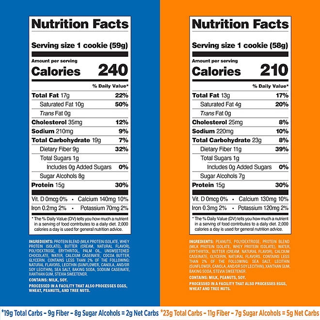 Quest Soft & Chewy 15g Protein Cookie, Variety Pack, 12 ct. - Image 3