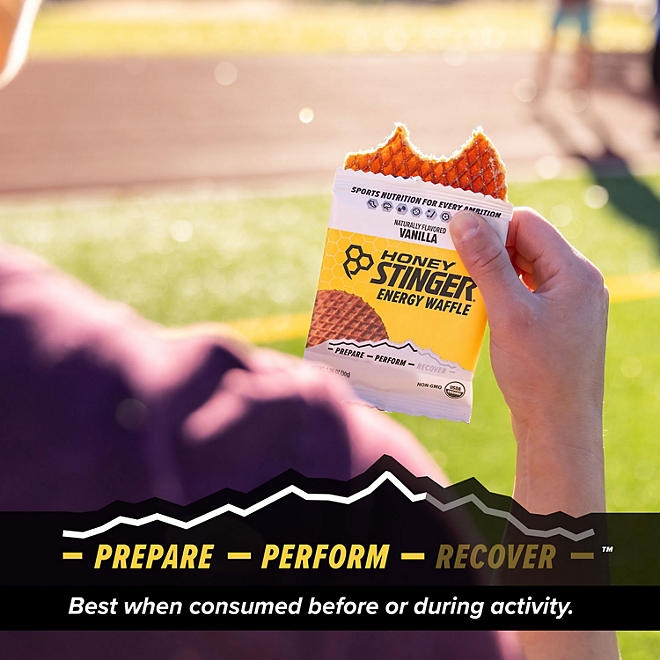 Honey Stinger Vanilla Waffle Organic Healthy Snack (12ct.) - Image 6