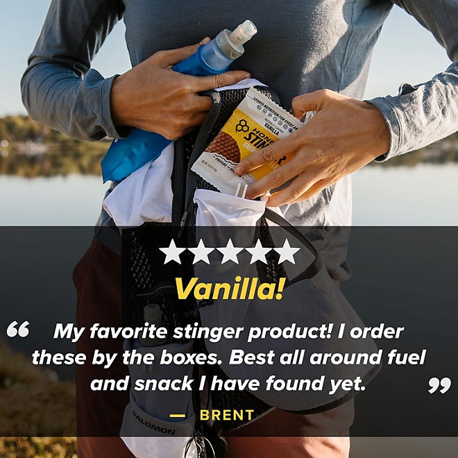 Honey Stinger Vanilla Waffle Organic Healthy Snack (12ct.) - Image 7