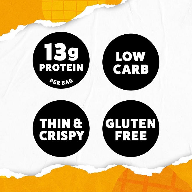 WILDE 13g Chicken & Waffles Protein Chips, 8 pk. - Image 5