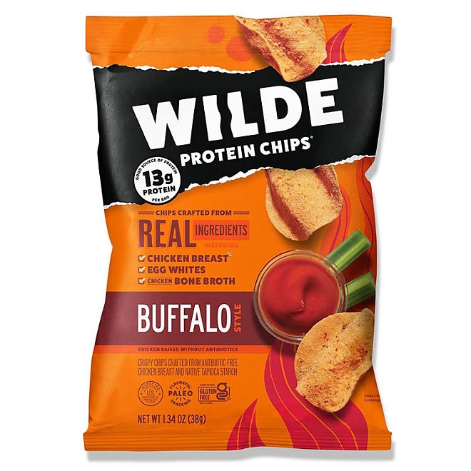 WILDE 13g Buffalo Protein Chips, 8 pk. - Image 3