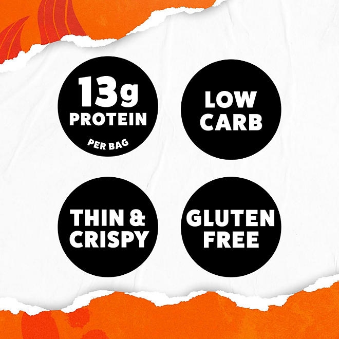 WILDE 13g Buffalo Protein Chips, 8 pk. - Image 5