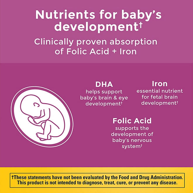 Nature Made Prenatal Multivitamin Softgels, 150 ct. - Image 5