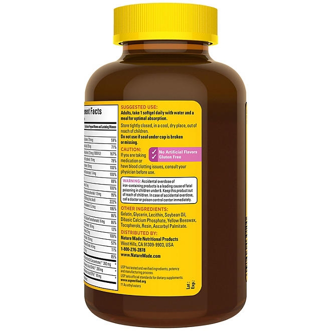 Nature Made Prenatal Multivitamin Softgels, 150 ct. - Image 11
