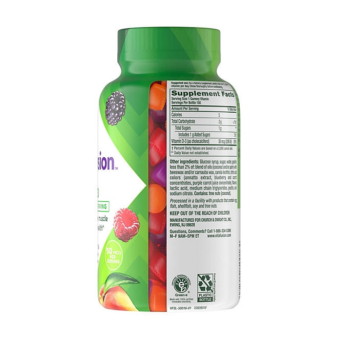 Vitafusion Vitamin D3 Gummy Vitamins, 150 ct. - Image 5