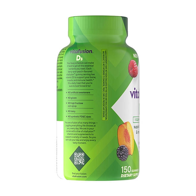 Vitafusion Vitamin D3 Gummy Vitamins, 150 ct. - Image 6