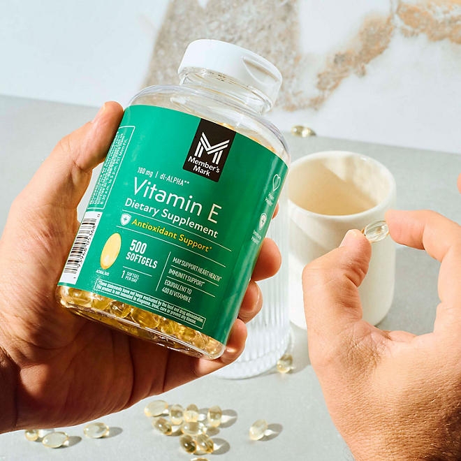 Member's Mark Vitamin E Softgels, 180 mg, 500 ct. - Image 6