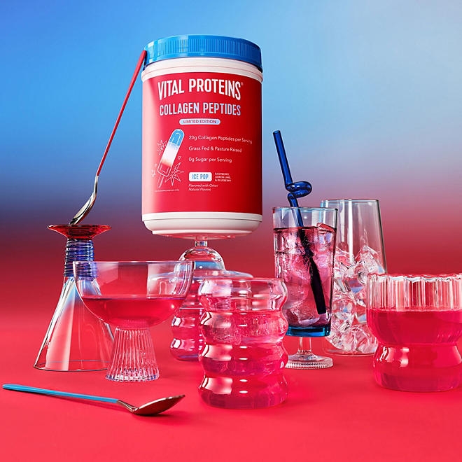 Vital Proteins Collagen Peptides Powder, Limited Edition Ice Pop, 26.3 oz. - Image 8