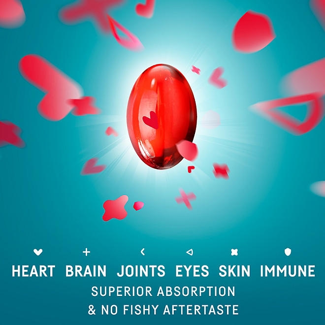 Kori Pure Antarctic Krill Oil Multi-Benefit Omega-3 800 mg. Softgels 120 ct. - Image 4