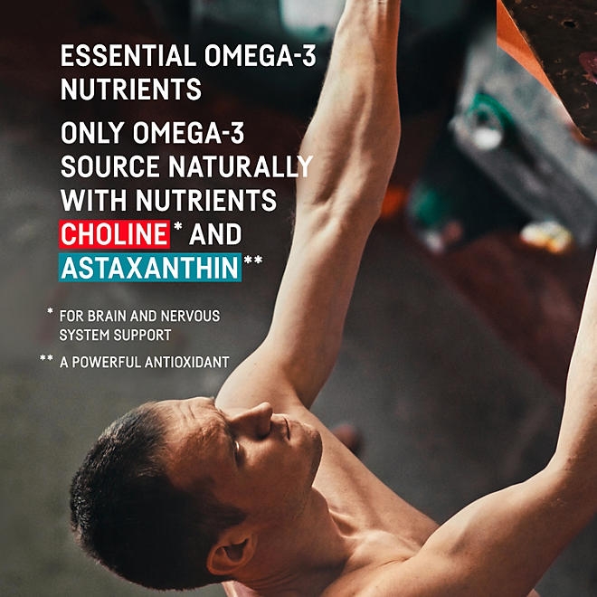 Kori Pure Antarctic Krill Oil Multi-Benefit Omega-3 800 mg. Softgels 120 ct. - Image 5