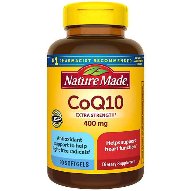 Nature Made CoQ10 400mg Softgels, 90 ct. - Image 2