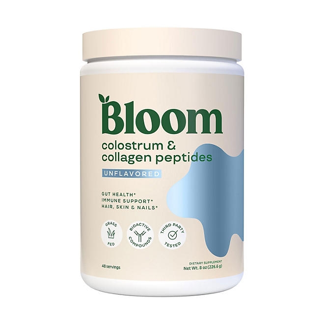 Bloom Nutrition Colostrum & Collagen Peptides, 0.64 lbs. - Image 2