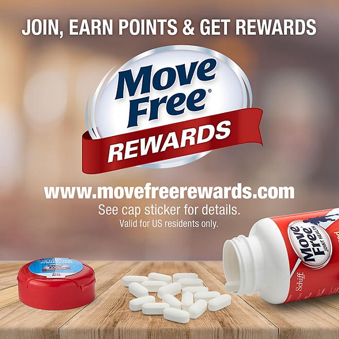 Move Free Advanced Glucosamine Joint Health Support Supplement Tablets, 200 ct. - Image 10