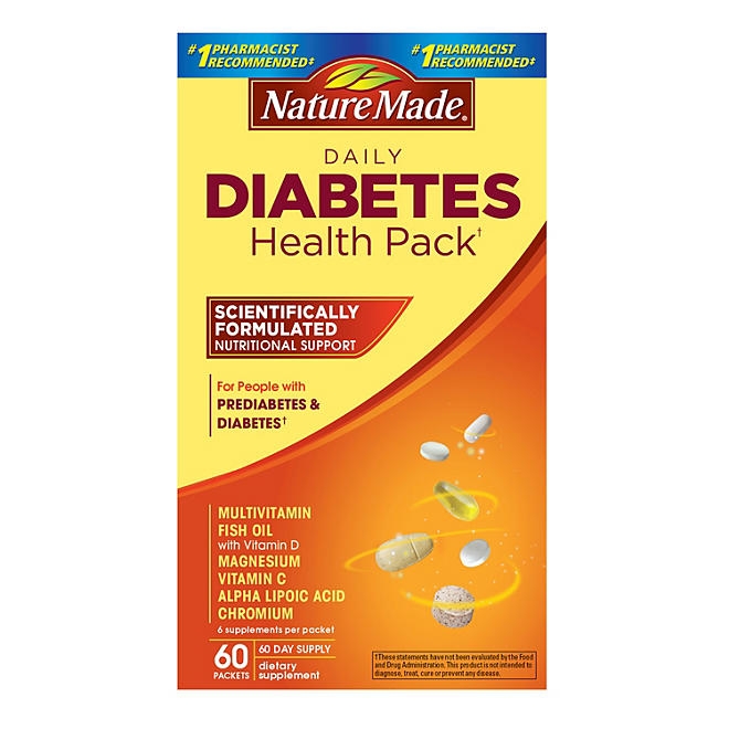 Nature Made Diabetes Health Pack, 60 ct. - Image 3