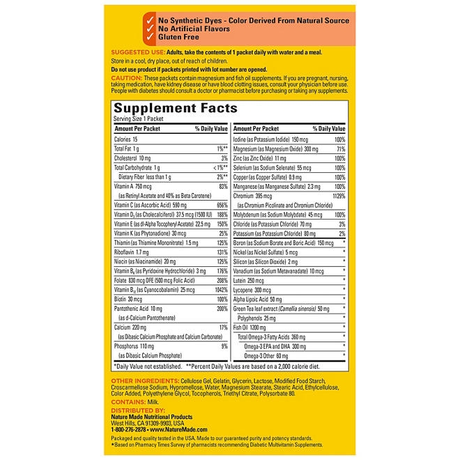 Nature Made Diabetes Health Pack, 60 ct. - Image 6