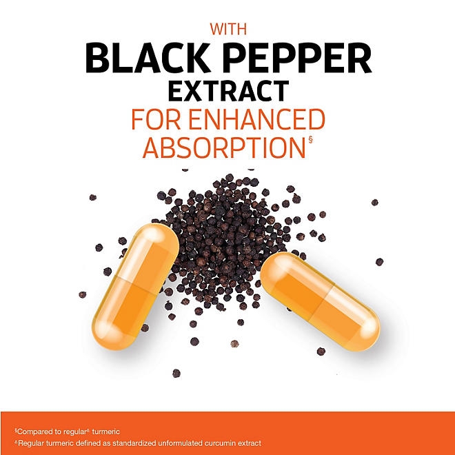 Qunol Turmeric and Ginger 1500 mg Capsules, 180 ct. - Image 6