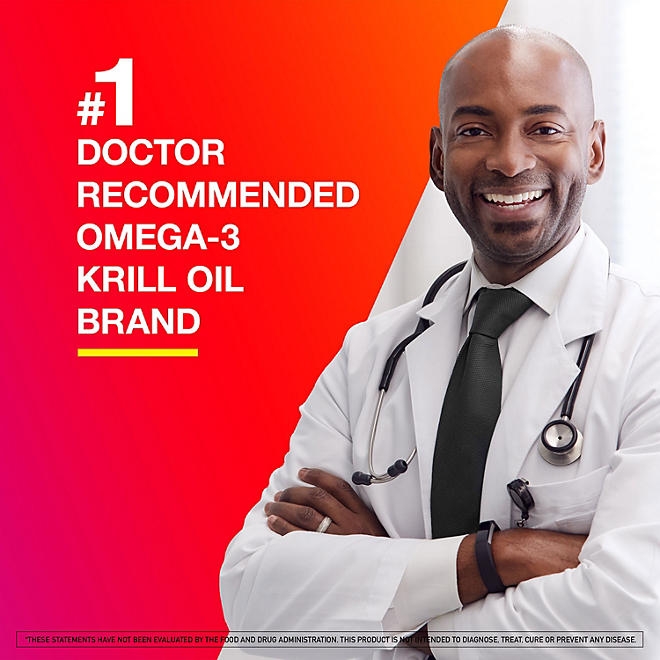 MegaRed Omega-3 Fish & Krill Oil Advanced Softgels, 900mg, 60 ct. - Image 4
