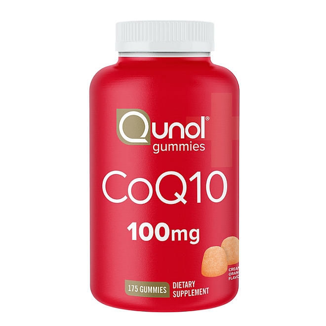 Qunol CoQ10 100 mg. Gummies, Creamy Orange 175 ct. - Image 2