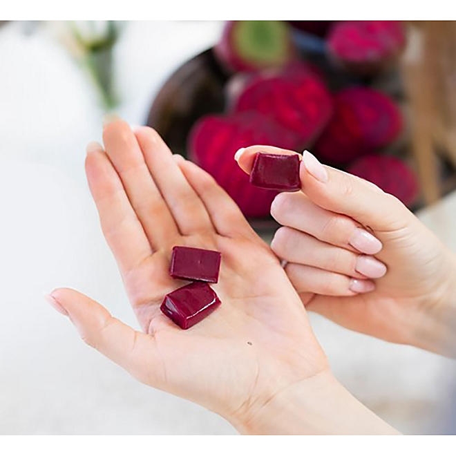 HumanN SuperBeets Heart Chews, Pomegranate Berry 90 ct. - Image 6