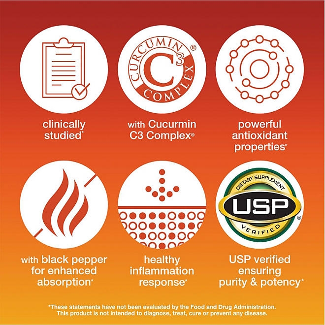 Youtheory Turmeric Extra Strength Capsules, 150 ct. - Image 6