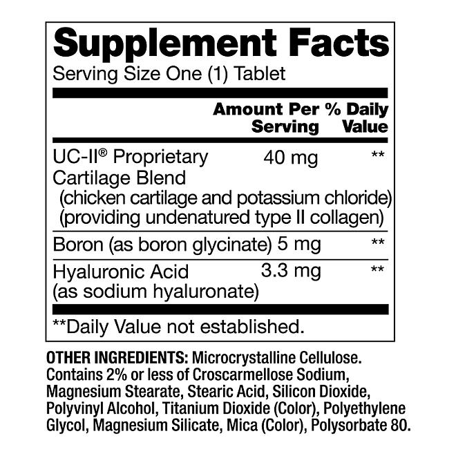 Member's Mark Ultra Triple Action Joint Health Tablets, 125 ct. - Image 3