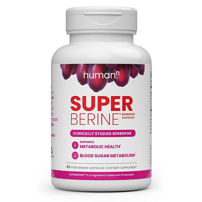 HumanN SuperBerine Capsules, 45 ct. - Image 2