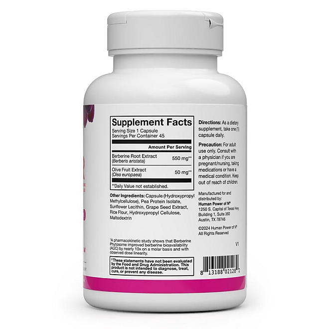HumanN SuperBerine Capsules, 45 ct. - Image 4
