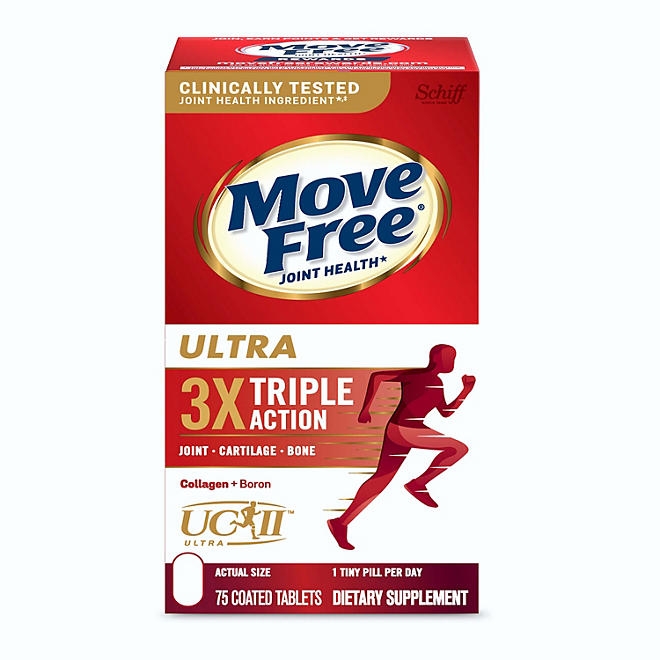 Move Free Ultra Triple Action Joint Health Support Tablets 75 ct. - Image 2